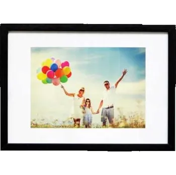 Rám na obraz Fotorámeček Q-Connect - A4, plastový, černý
