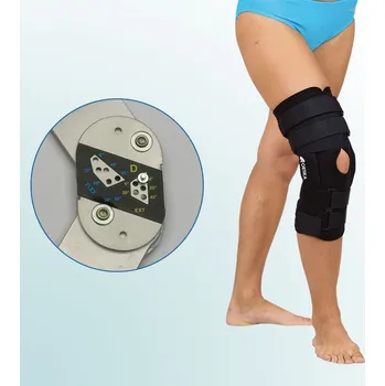 Ortika Ortéza kolenního kloubu s limitovaným rozsahem pohybu - elastická OR31 Rozměr: L