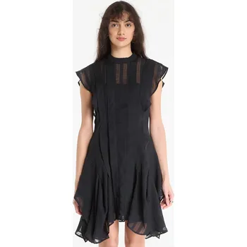 Dámské šaty Šaty AllSaints Fleur Texture Dress Black 6
