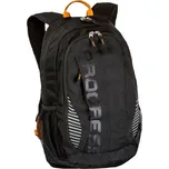 Městský batoh PROGRESS DAYPACK 25 L UNI Černá, Stříbrná