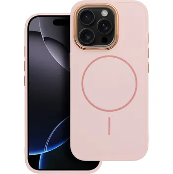 Náhradní kryt pro mobilní telefon Kryt Cover Frame Mag Cover s MagSafe pro iPhone 15 Pro Max Powder Pink