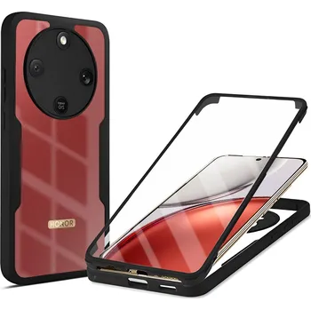 Pouzdro na mobilní telefon Techsuit - ColorVerse 360 Series + Screen Protector - Honor Magic8 Lite - černá