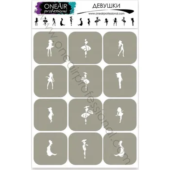 Šablona pro airbrush OneAir - Dívky