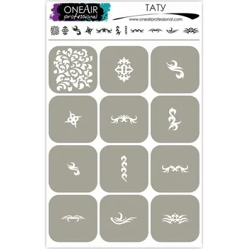 Šablona pro airbrush OneAir - Tetování