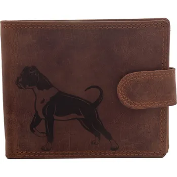 Peněženka Pánská peněženka MERCUCIO světlehnědá vzor 75 boxer 2911906