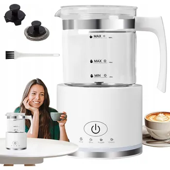 Šlehač mléka ELEKTRICKÝ NAPĚŇOVAČ MLÉKA 500ML 600W ČTYŘFUNKČNÍ