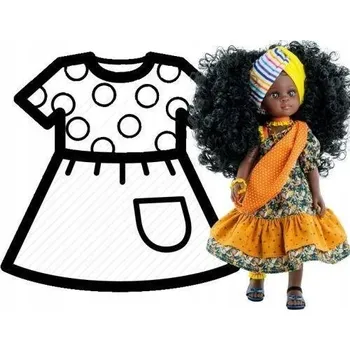 Doplněk pro panenku OBLEČENÍ PRO PANENKU PAOLA REINA 54545