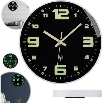 Hodiny Nástěnné hodiny Bedee černé 30 cm