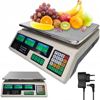 Kuchyňská váha Obchodní váha Bedee 40 kg x 2 g