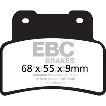 Brzdová destička Brzdové destičky EBC SFA432 KYMCO Xciting 400 2012-2020