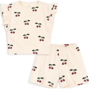 Dívčí set trika a šortek Lin Frill "Ma Grande Cerise" Konges Sløjd VELIKOST: 7-8 let
