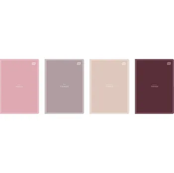 Zápisník Linkovaný zápisník Interdruk A5, 96 listů, matný tělový