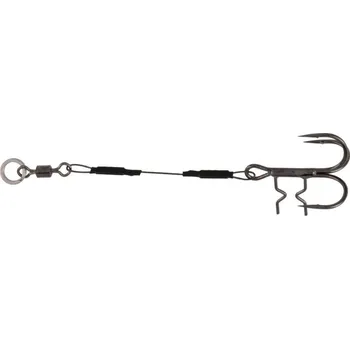 Rybářský háček 2ks Stinger Mikado Jaws Evo Titanium 13kg 6cm Trojháček 4