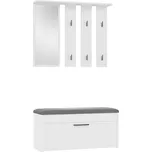 Šatní skříň Parma PARMA BÍLÁ