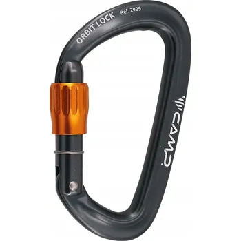 Jištění Karabina Camp Orbit Lock NEW šedá