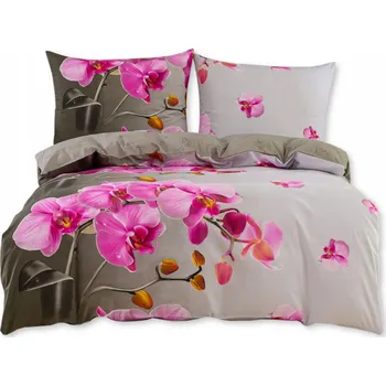 Povlečení Sada povlečení Cotton world přikrývka 160 cm x 200 cm polštář 70 x 80 cm 3 díly