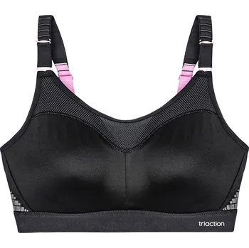 Dámské spodní prádlo 729972 - Zmenšující sportovní podprsenka Triumph Triaction Control Lite W01X - pro ženy - vel. 80C - barva: černá