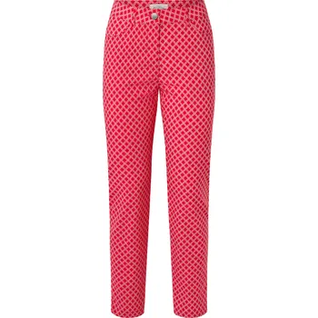 Dámské oblečení 727986 - Tchibo - Bengalínové kalhoty - pro ženy - vel. 52 - barva: červená