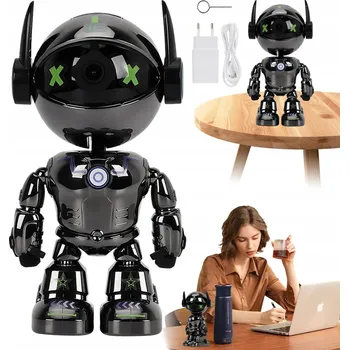 MINI WIFI KAMERA ŠPIJÓNSKÁ SKRYTÁ V ROBOTU, VZDÁLENÝ NÁHLED PRO MONITORING