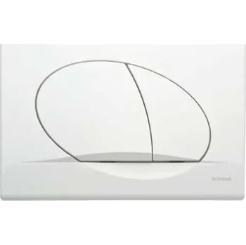 Splachovací tlačítko Splachovací tlačítko pro WC 189 Schwab Ovate Duo bílé 257420