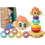 Vzdělávací pyramida Opička se zvuky, učení čísel