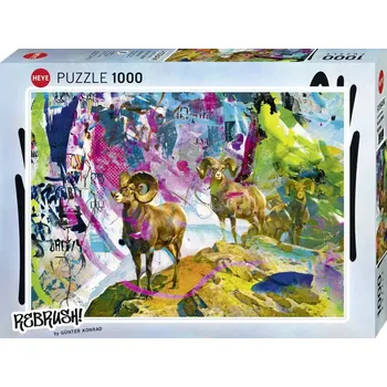 Puzzle Puzzle Heye, 1000 dílků. Velké Rohy Heye