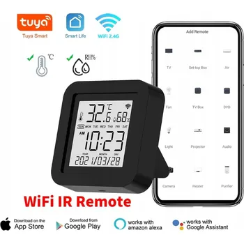 IP kamera WiFi INTELIGENTNÍ INFRAČERVENÝ OVLADAČ S ČIDLEM TEPLOTY A VLHKOSTI IR