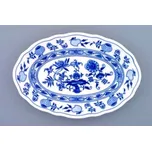 Český porcelán, a.s., Dubí Mísa oválná, 24 cm, cibulák, Český porcelán