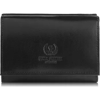 Peněženka Dámská kožená peněženka černá klasická malá Paolo Peruzzi T-32-BL