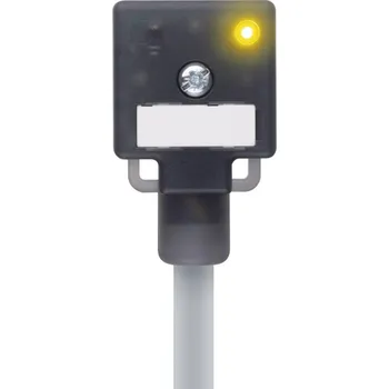 Elektrický konektor Ventilový konektor, provedení A černá VA41-24.2-5/P01 počet pólů:Kabel 3 plus PE 8047822 Escha Množství: 1 ks