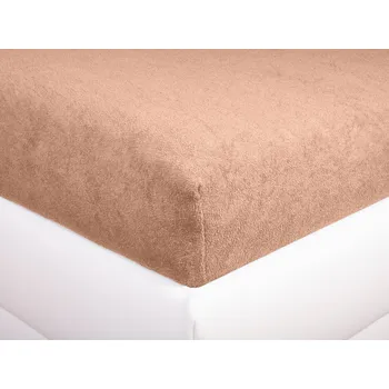 Prostěradlo Aaryans Froté prostěradlo krémové Rozměry prostěradla: 160x200 cm