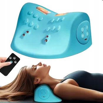 Masážní přístroj POLŠTÁŘ POD KRK MASÁŽ PÁTEŘE UVOLŇOVAČ KRKU ÚLEVA MASÁŽNÍ PŘÍSTROJ NA BOLEST