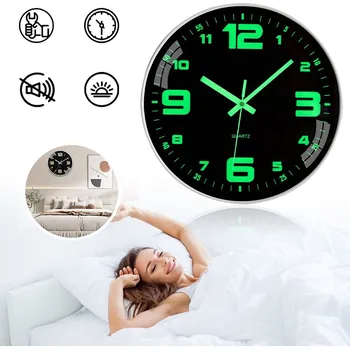 Hodiny Nástěnné hodiny Bedee černé 30 cm