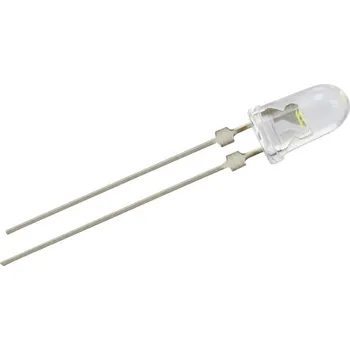 Dioda Nichia NSPA510BS LED s vývody jantarová kulatý 5 mm 7800 mcd 30 ° 20 mA 3.1 V
