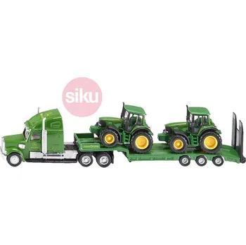 SIKU Farmer tahač 1:87 set s podvalníkem a 2 traktory John Deere model 1837 | 31