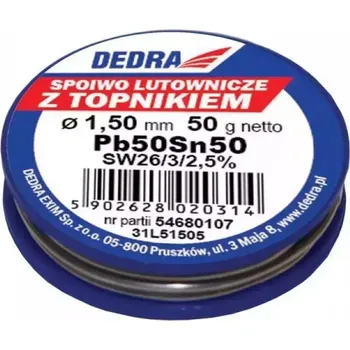 Páječka DEDRA-EXIM Pájecí cín s tavidlem 31L51505