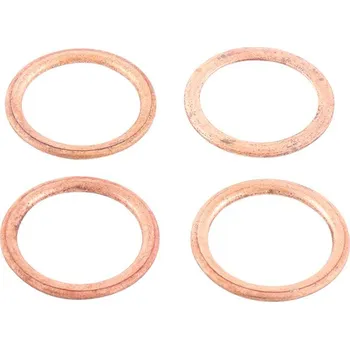 Výfuk pro motocykl WINDEROSA (VERTEX) těsnění svodu výfuku KAWASAKI NINJA 600R 88-97, ZEPHYR 91-93, ZR750 (ZR-7) 00, ZR750 (ZR-7S) 01-05, ZX550 GPZ 84-85 (komplet 4 kusy) (WINDEROSA (VERTEX) těsnění svodu výfuku KAWASAKI NINJA 600R 88-97, ZEPHYR 91-93, ZR750 (ZR-7) 00, ZR75