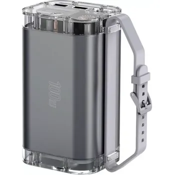Powerbanka Powerbanka Lucid Ultra 40000 mAh 100 W šedá