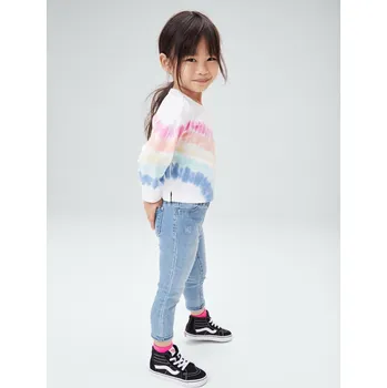 Pánské džíny GAP Dívčí Baby džíny Distressed Jeggings GAP Modrá 98 (2723232)