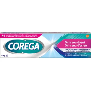 Lepidlo na zuby Corega Ochrana dásní fixační krém