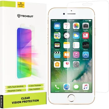 Techsuit - čiré sklo Clear Vision - iPhone SE 2022 - průhledné