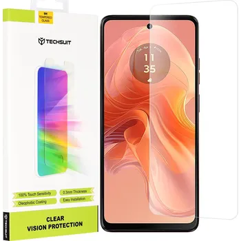 Techsuit - čiré sklo Clear Vision - Motorola Moto G24 - průhledné