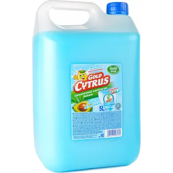 Mycí prostředek Prostředek na mytí nádobí Gold Cytrus aloe & Avocado 5l