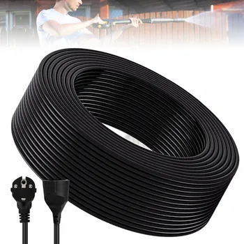 Napájecí kabel Prodlužovací Kabel zahradní Bedee 30 m 1 ks zásuvek černý
