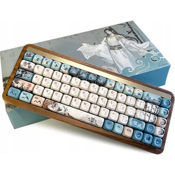 Klávesnice AKKO MU01 Elegantní Bezdrátová Kancelářská Klávesnice Bluetooth s NKRO a RGB