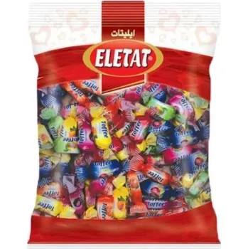 Bonbon Měkké bonbóny ELETAT 1 kg CAPICO - FRUIT MIX (Měkké žvýkací bonbóny / pomeranč, jahoda, jablko, citron, višeň, meloun, malina)