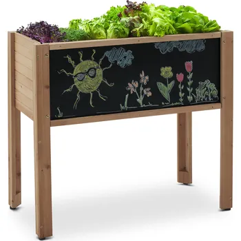 Vyvýšený záhon 724605 - Tchibo - Vyvýšený záhon pro děti - barva: hnědá