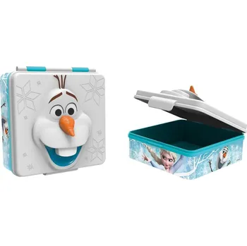 Dóza na potraviny Storline 3D Svačinový box FROZEN , 14x14x5 ST55837