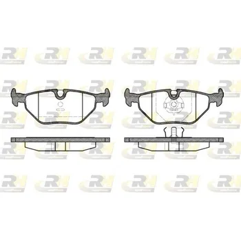 Brzdová destička Klocki hamulcowe 603803, 2265.00
