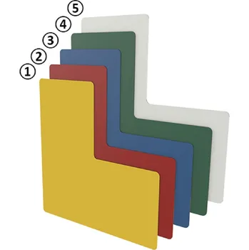 Gravírování Podlahové značení ve tvaru L bílé 50 m | Gravírování, smalt, piktogramy Podlahové značení